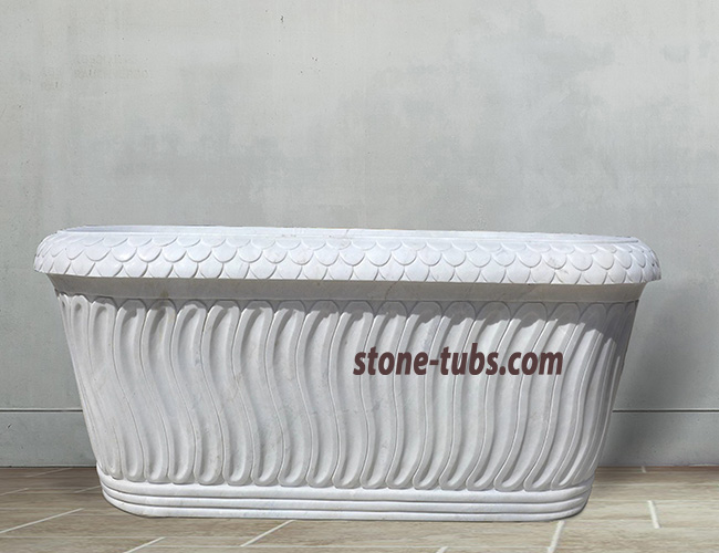 marble bath tub