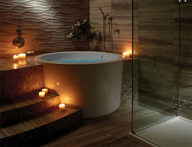 marble tub