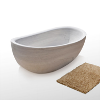natural stone bathtub