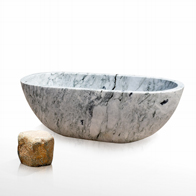 stone soaking tub