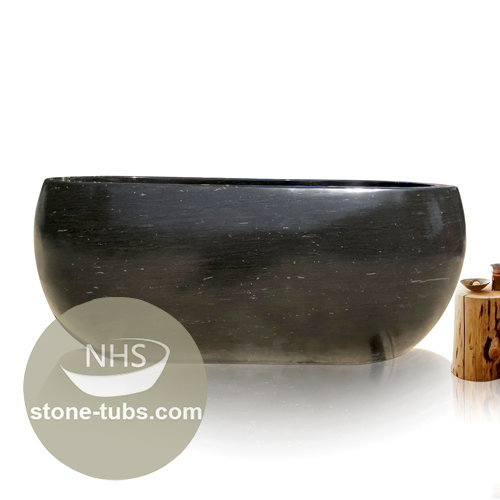Granite tub black