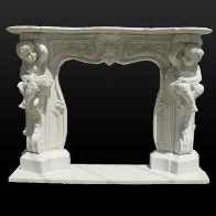 marble fireplace mantel marble-fireplace-mantel