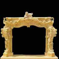 shabby chic fireplac mantel shabby-chic-fireplace-mantel