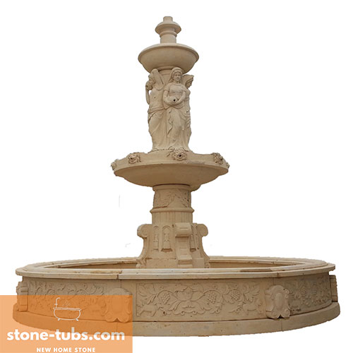 garden water fountain garden-water-fountain