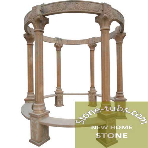 Custom Marble Gazebos Custom Marble Gazebos