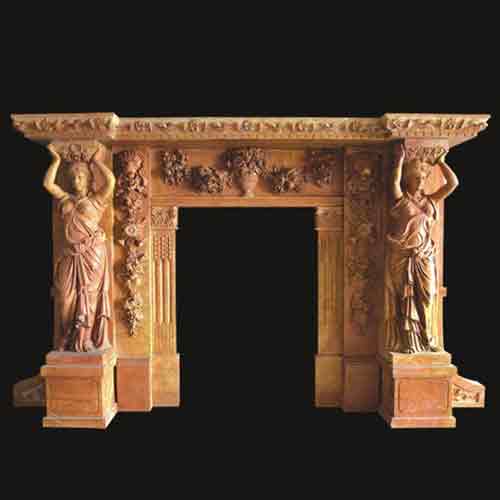 statue-marble-mantel
