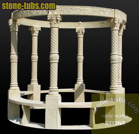 Stone Carved Gazebos