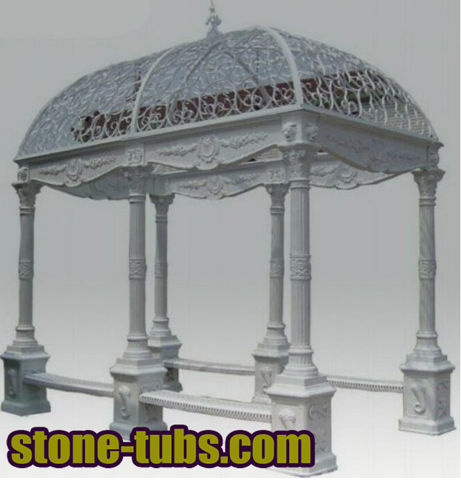 White Marble Gazebo
