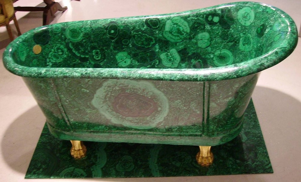 Bespoke Malachite Bathtub