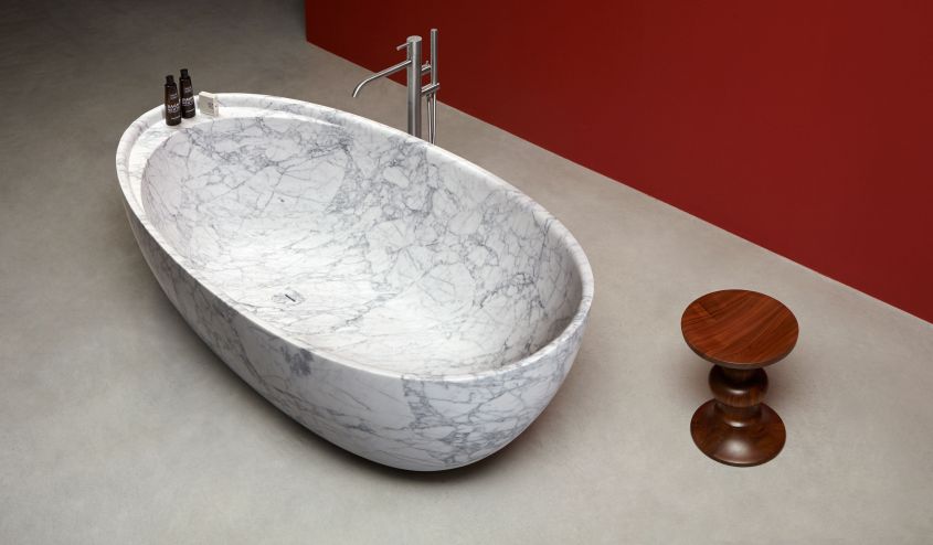 Eclipse Pietra Marble Bathtub