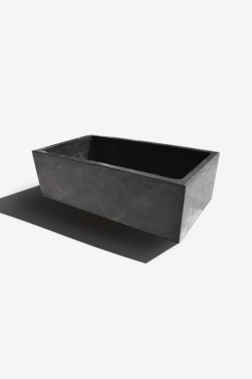 Stone bathtub Freestanding Rectanguler bath