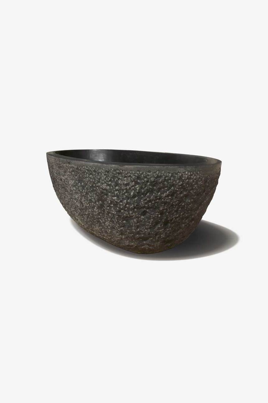 Nero Marquina Modern Black Marble Bath