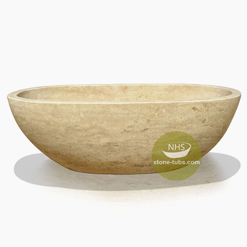 travertine bath